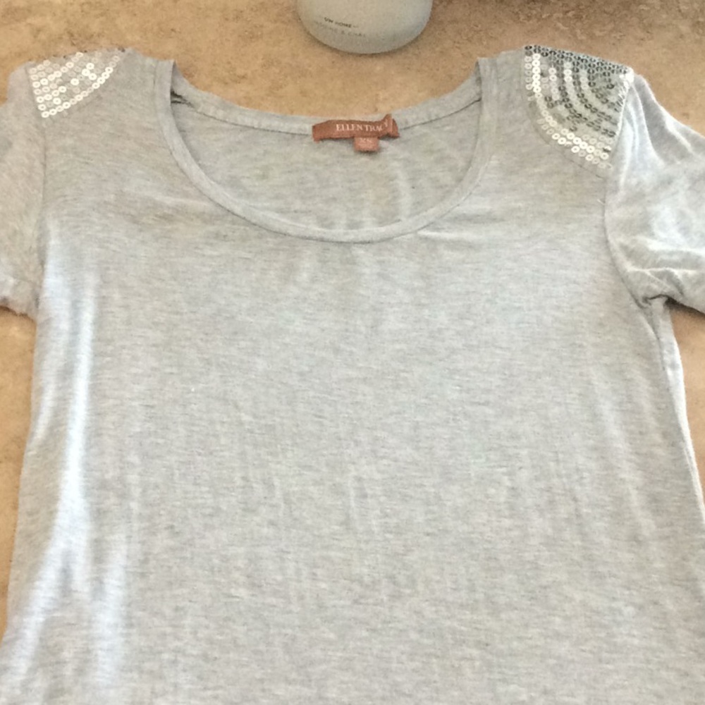Ellen Tracy Sequenced t-shirt